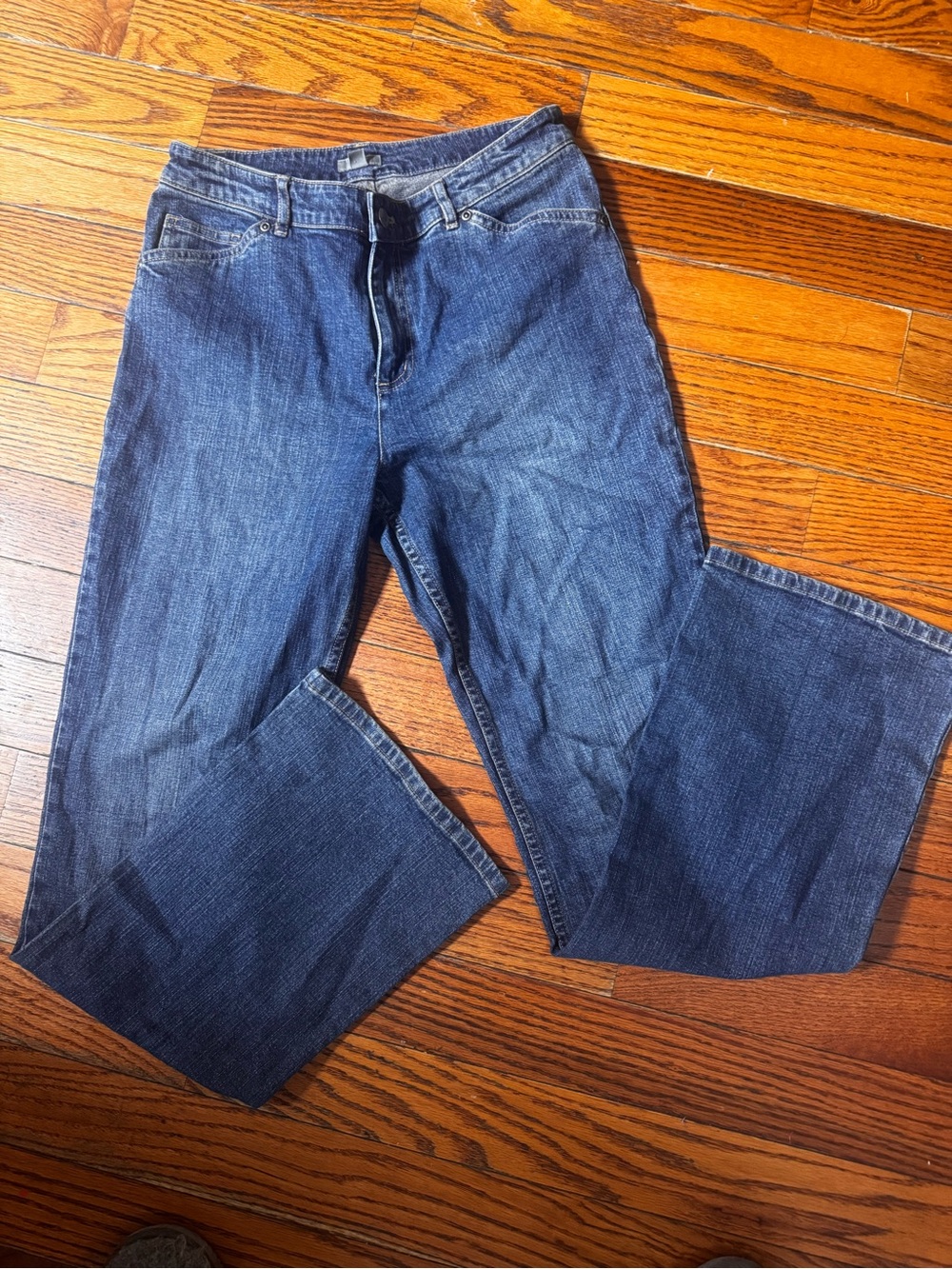 J. Jill Women's Dark Blue Bootcut Jeans